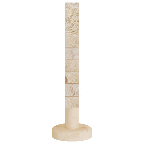 2er Set Deko-Weihnachtsbäume aus Kiefernholz