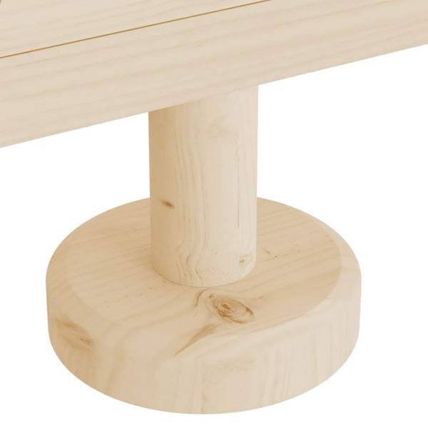 2er Set Deko-Weihnachtsbäume aus Kiefernholz
