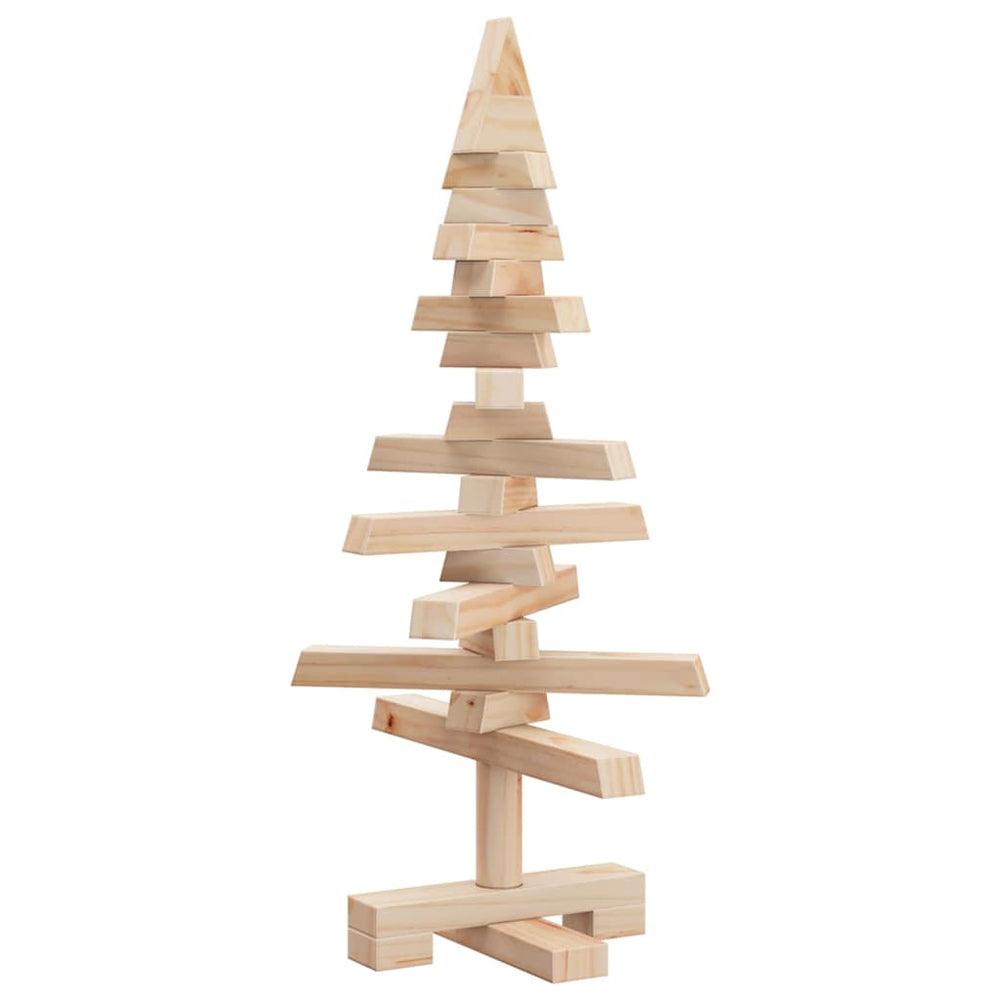 Holz Weihnachtsbaum 60cm Kiefer Massivholz