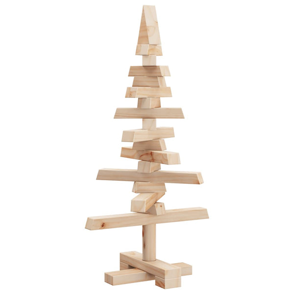 Holz Weihnachtsbaum 60cm Kiefer Massivholz