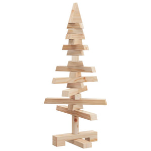 Holz Weihnachtsbaum 60cm Kiefer Massivholz