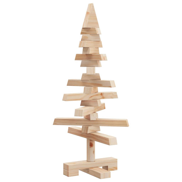 Holz Weihnachtsbaum 60cm Kiefer Massivholz