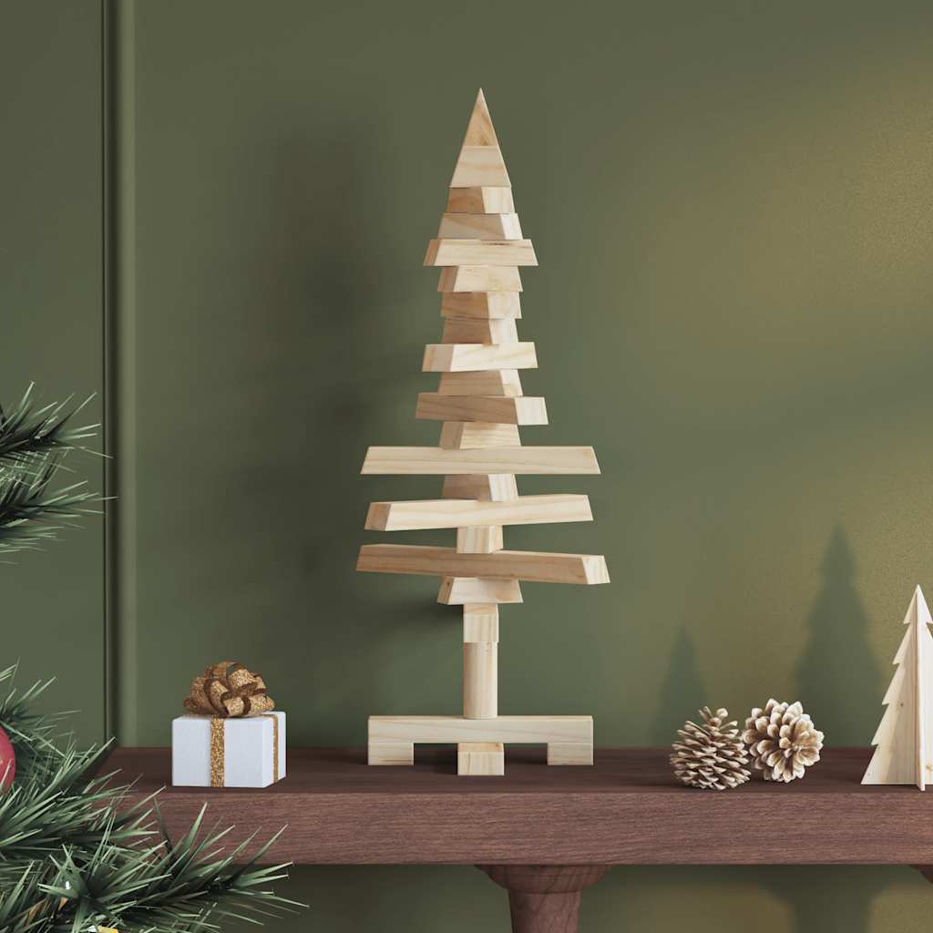 Holz Weihnachtsbaum 60cm Kiefer Massivholz