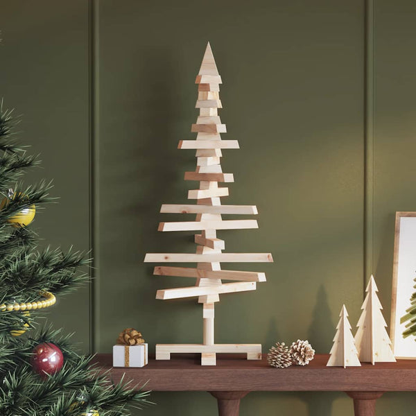 Holz Weihnachtsbaum 90cm Kiefer