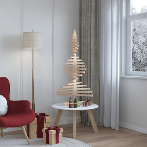 Holz Weihnachtsbaum 120cm Kiefer Massiv
