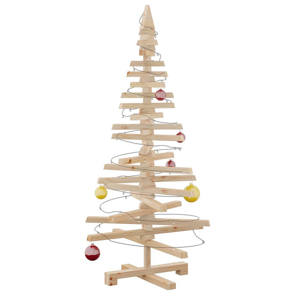 Holz Weihnachtsbaum 120cm Kiefer Massiv