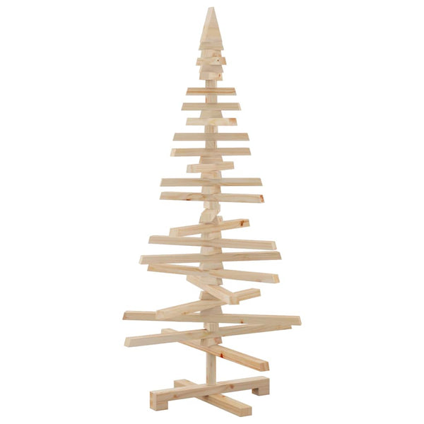Holz Weihnachtsbaum 120cm Kiefer Massiv