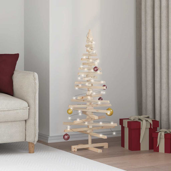 Holz Weihnachtsbaum 120cm Kiefer Massiv