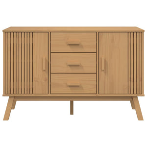 Sideboard OLDEN Braun Kiefer Massivholz