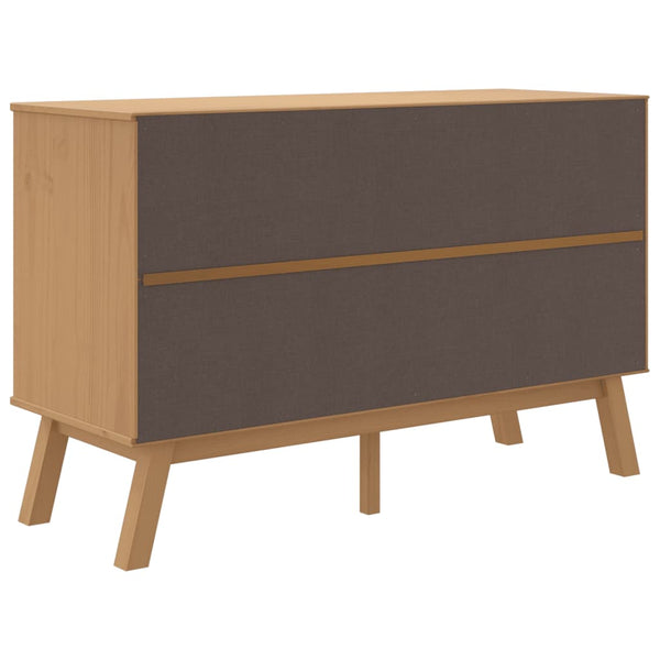 Sideboard OLDEN Braun Kiefer Massivholz