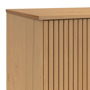 Sideboard OLDEN Braun Kiefer Massivholz