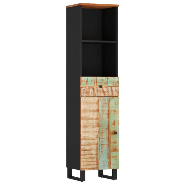 vidaXL 3-Piece Bathroom Furniture Set Solid Reclaimed Wood