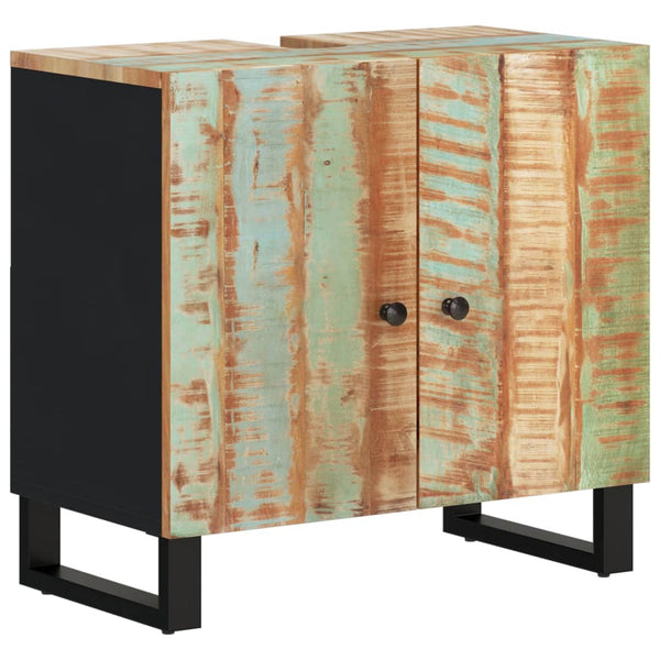 vidaXL Ensemble de meubles de salle de bain 5 pcs Bois de récupération massif
