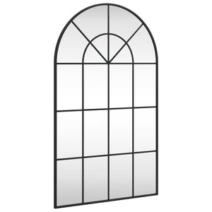 Wandspiegel Schwarz 60x100 cm Eisen