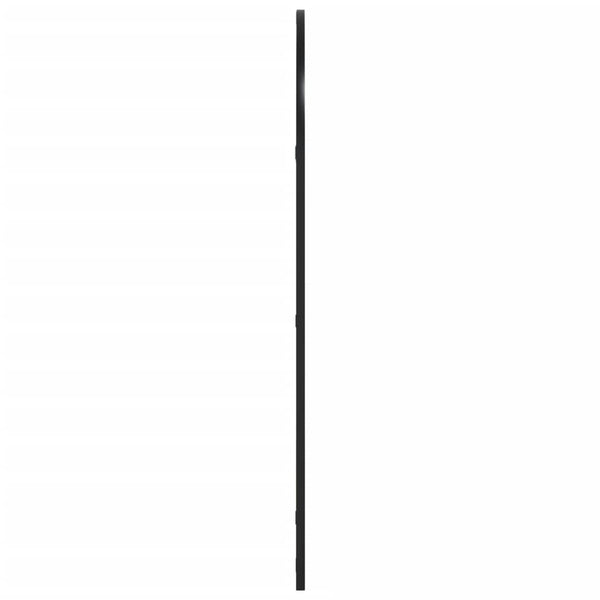 Wandspiegel Schwarz 60x100 cm Eisen