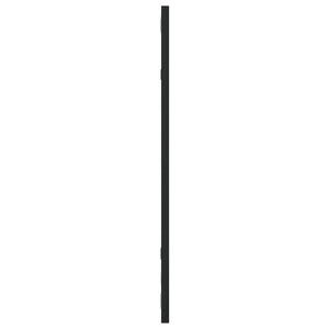 Schwarzer Wandspiegel 30x60 cm Rechteckig