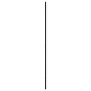 Schwarzer Wandspiegel 60x100 cm