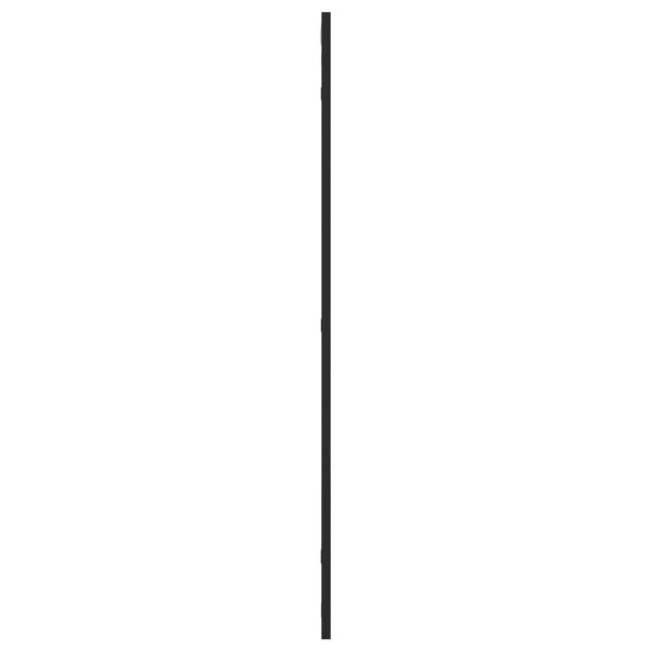 Schwarzer Wandspiegel 60x100 cm