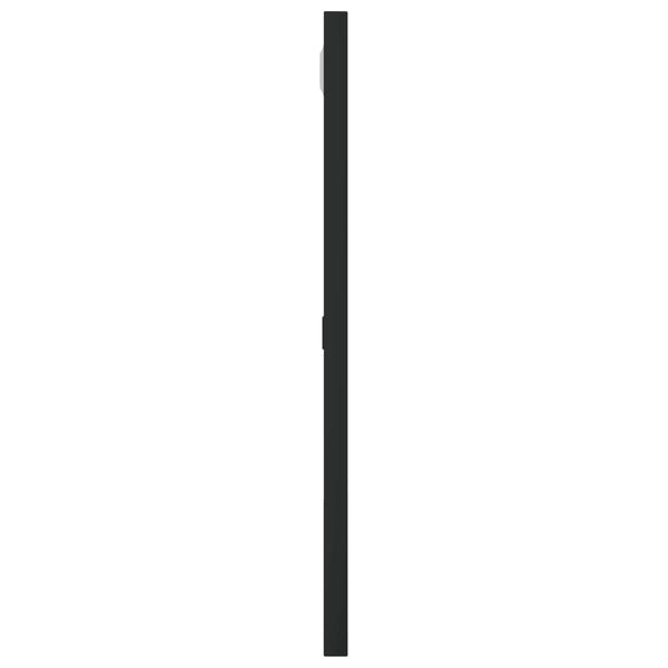 Quadratischer Wandspiegel Schwarz 40x40 cm