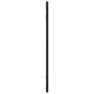 Quadratischer Wandspiegel Schwarz 60x60 cm