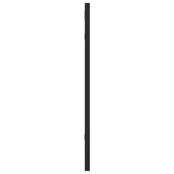 Wandspiegel Schwarz 40x50 cm Rechteckig