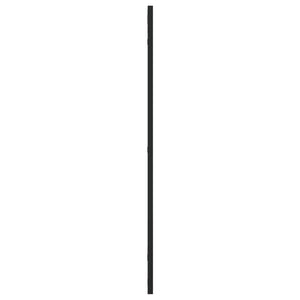 Wandspiegel Schwarz 50x80 cm Rechteckig