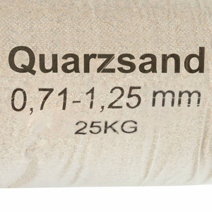 Pool Filter Sand 0.71-1.25mm - 25kg