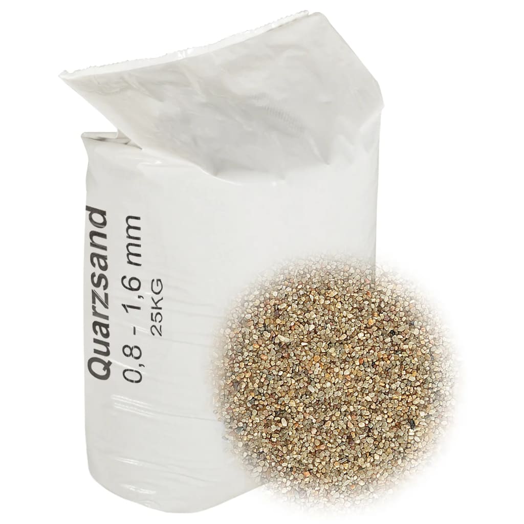 Pool Filtersand 0.8-1.6 mm - 25 kg