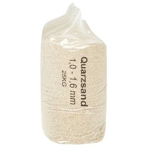 Filtersand 25 kg, 1.0-1.6 mm