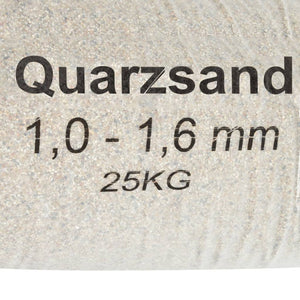 Filtersand 25 kg, 1.0-1.6 mm