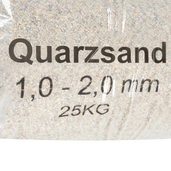 Filtersand 1.0-2.0 mm - 25 kg