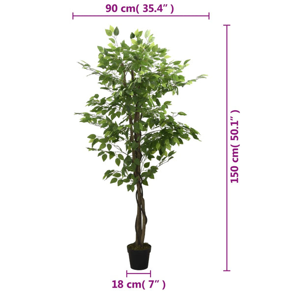 Künstlicher Ficusbaum 150 cm