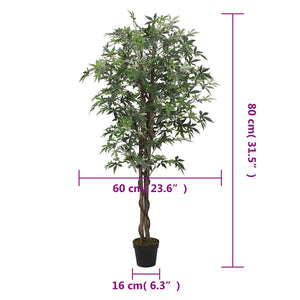 Künstlicher Ahornbaum, 80cm, Grün