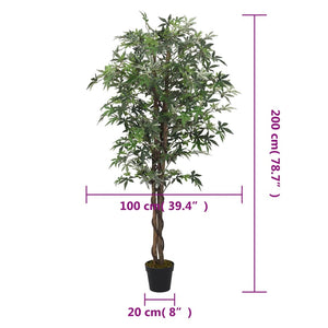Künstlicher Ahornbaum Grün 200cm
