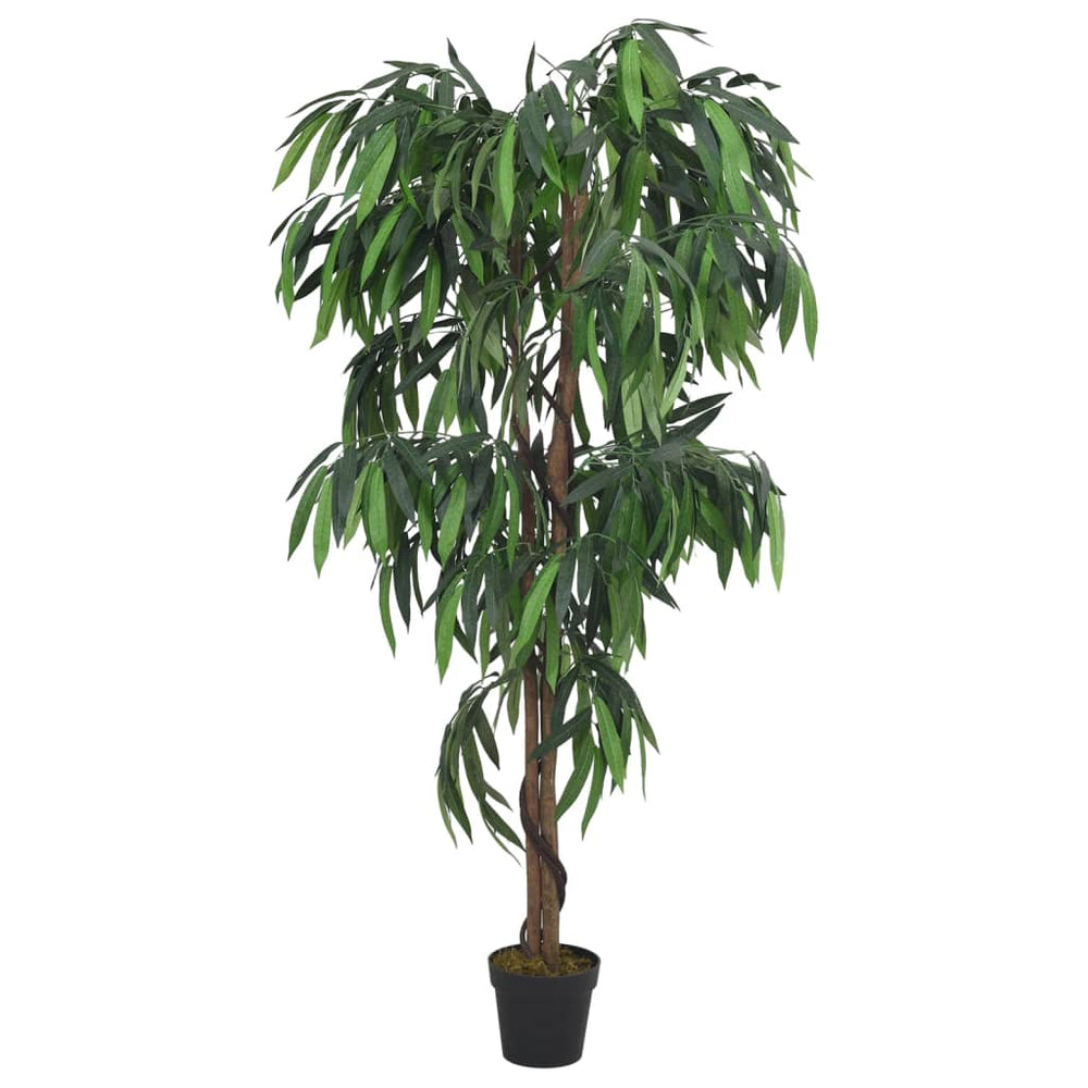 Künstlicher Mangobaum, 80cm, 300 Blätter
