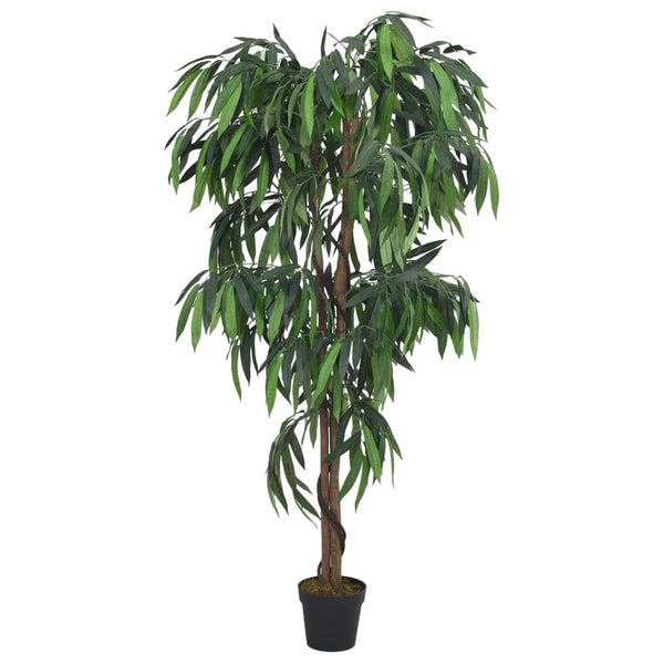 Künstlicher Mangobaum, 80cm, 300 Blätter