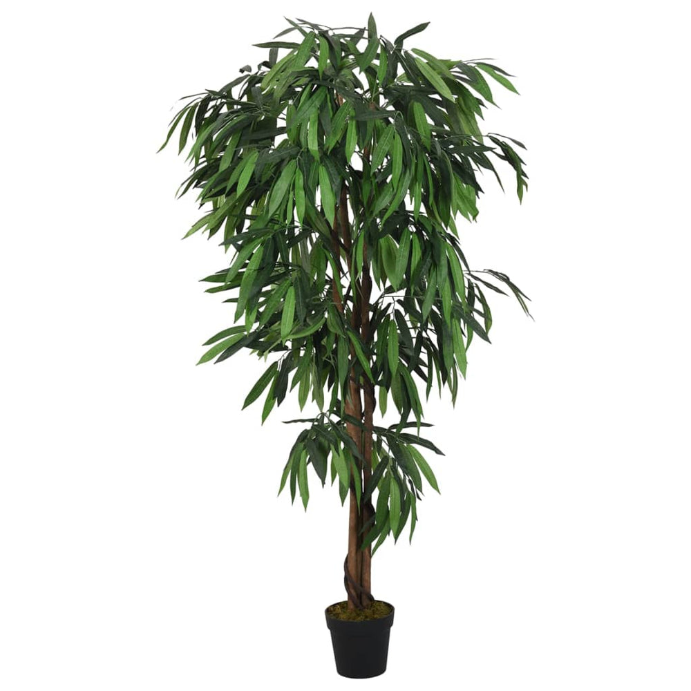 Künstlicher Mangobaum 120cm, 450 Blätter