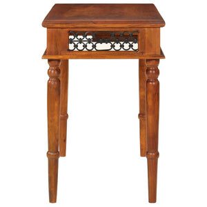 Akazie Schreibtisch mit Schublade, 110 cm