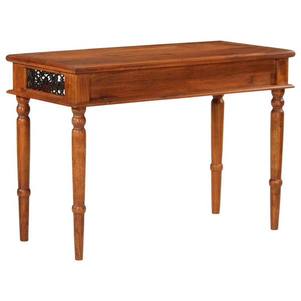 Akazie Schreibtisch mit Schublade, 110 cm
