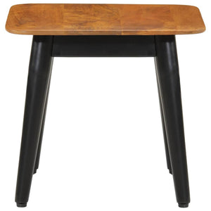 Couchtisch Mango Massivholz 45x45 cm