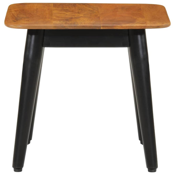 Couchtisch Mango Massivholz 45x45 cm