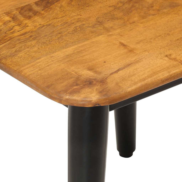 Couchtisch Mango Massivholz 45x45 cm