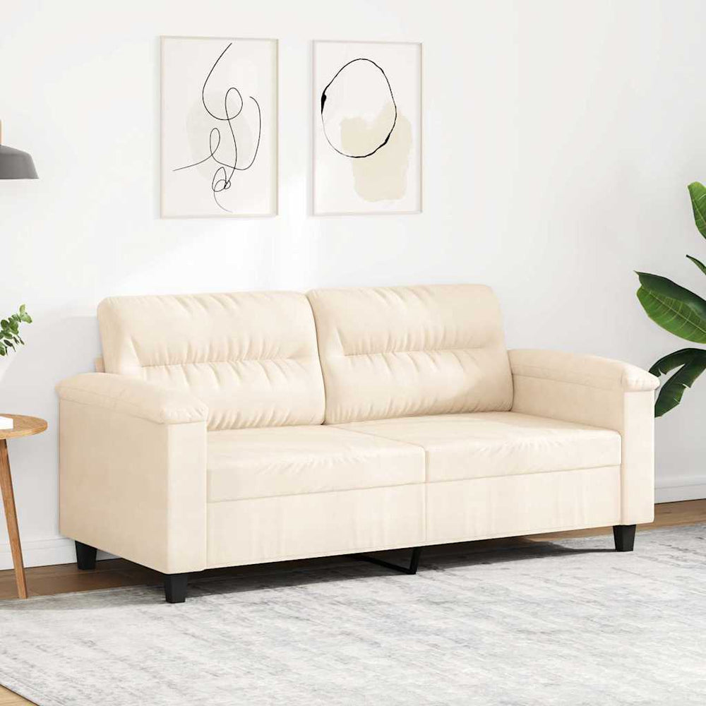 Beige 2-Sitzer Sofa, 140cm