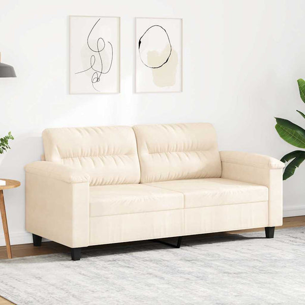 Beige 2-Sitzer Sofa, 140cm