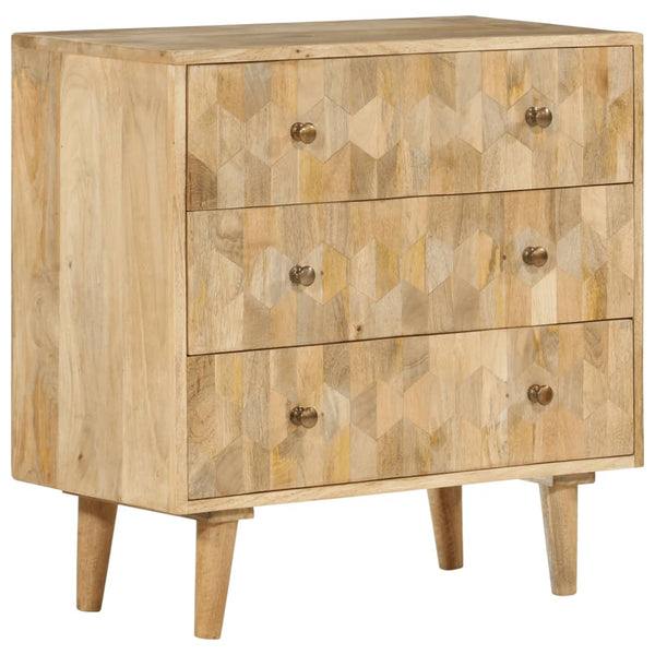 Mango Massivholz Schubladenschrank 70 cm