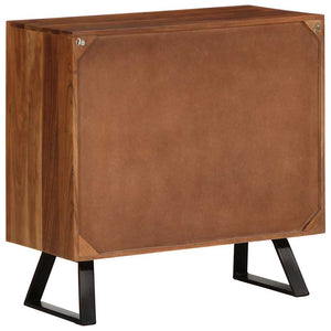 Honigbrauner Schubladenschrank Akazie Massivholz 70 cm