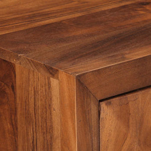 Honigbrauner Schubladenschrank Akazie Massivholz 70 cm
