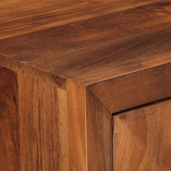 Honigbrauner Schubladenschrank Akazie Massivholz 70 cm