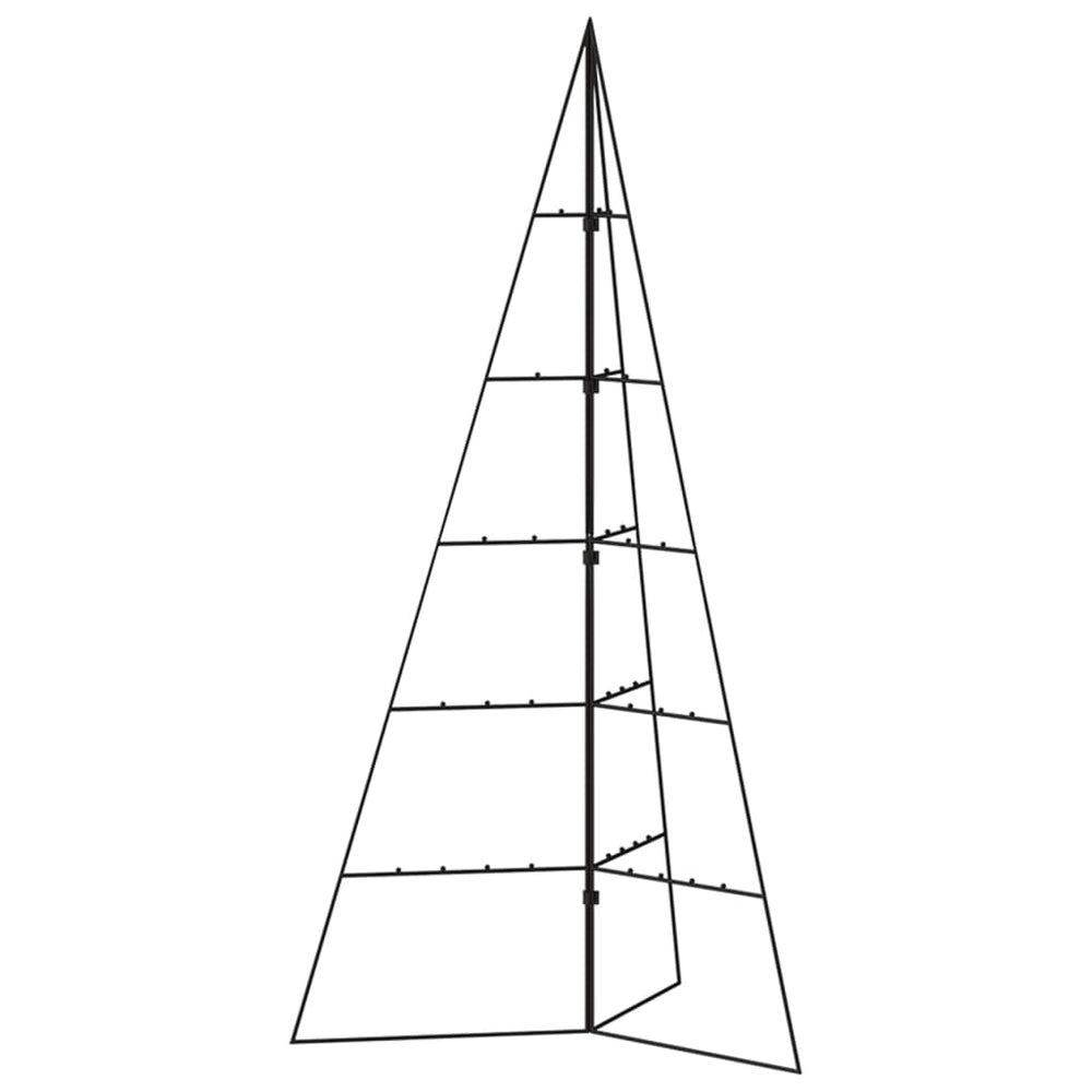 Metall Weihnachtsbaum Schwarz 100cm