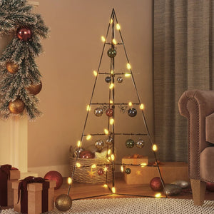 Metall Weihnachtsbaum Schwarz 100cm